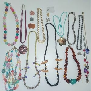 Set of Necklaces and Pendants